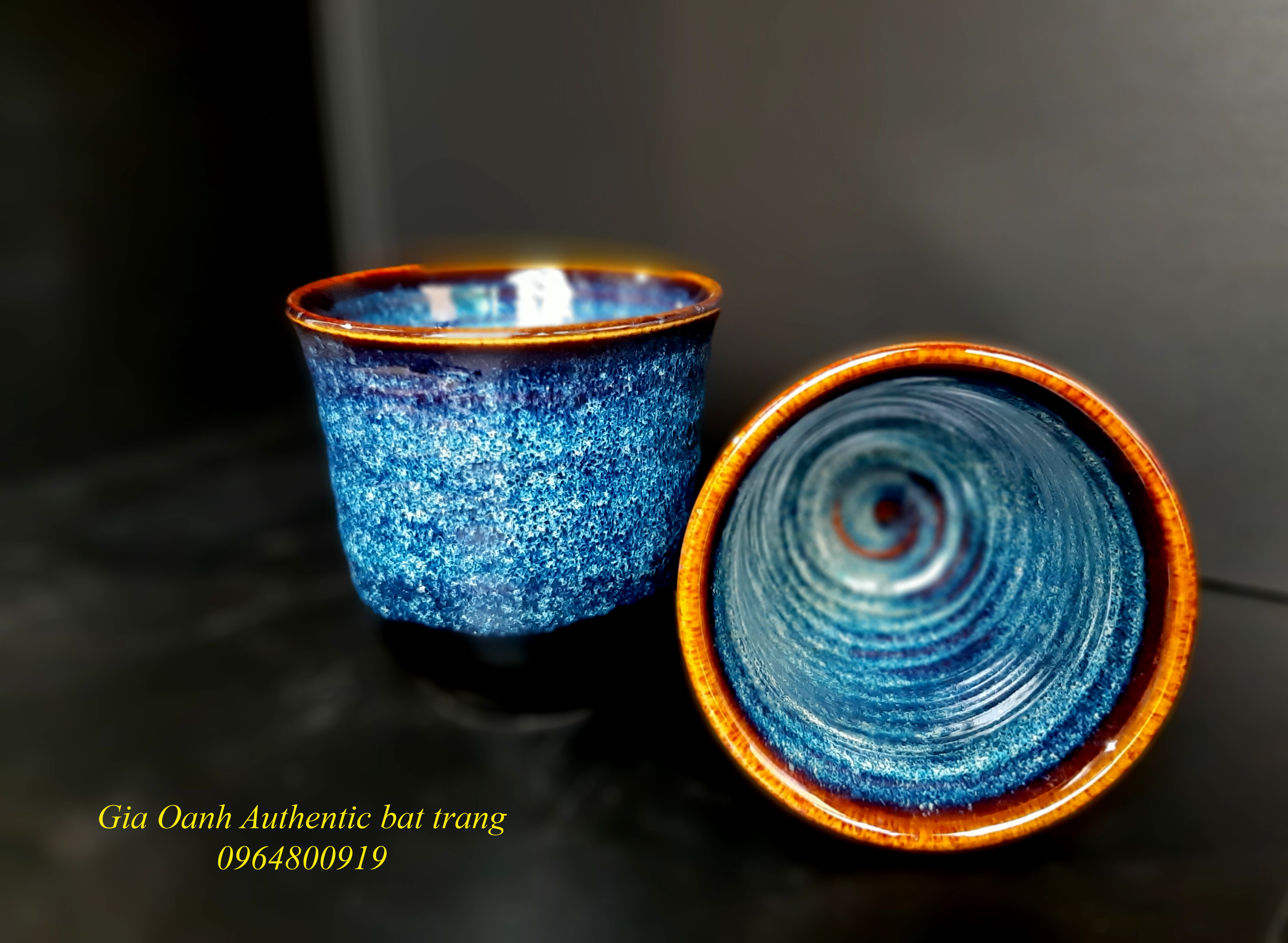 Blue tea cups is nice and very good quarlity