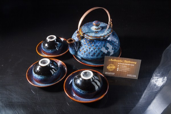 Battrang ceramic teapot set