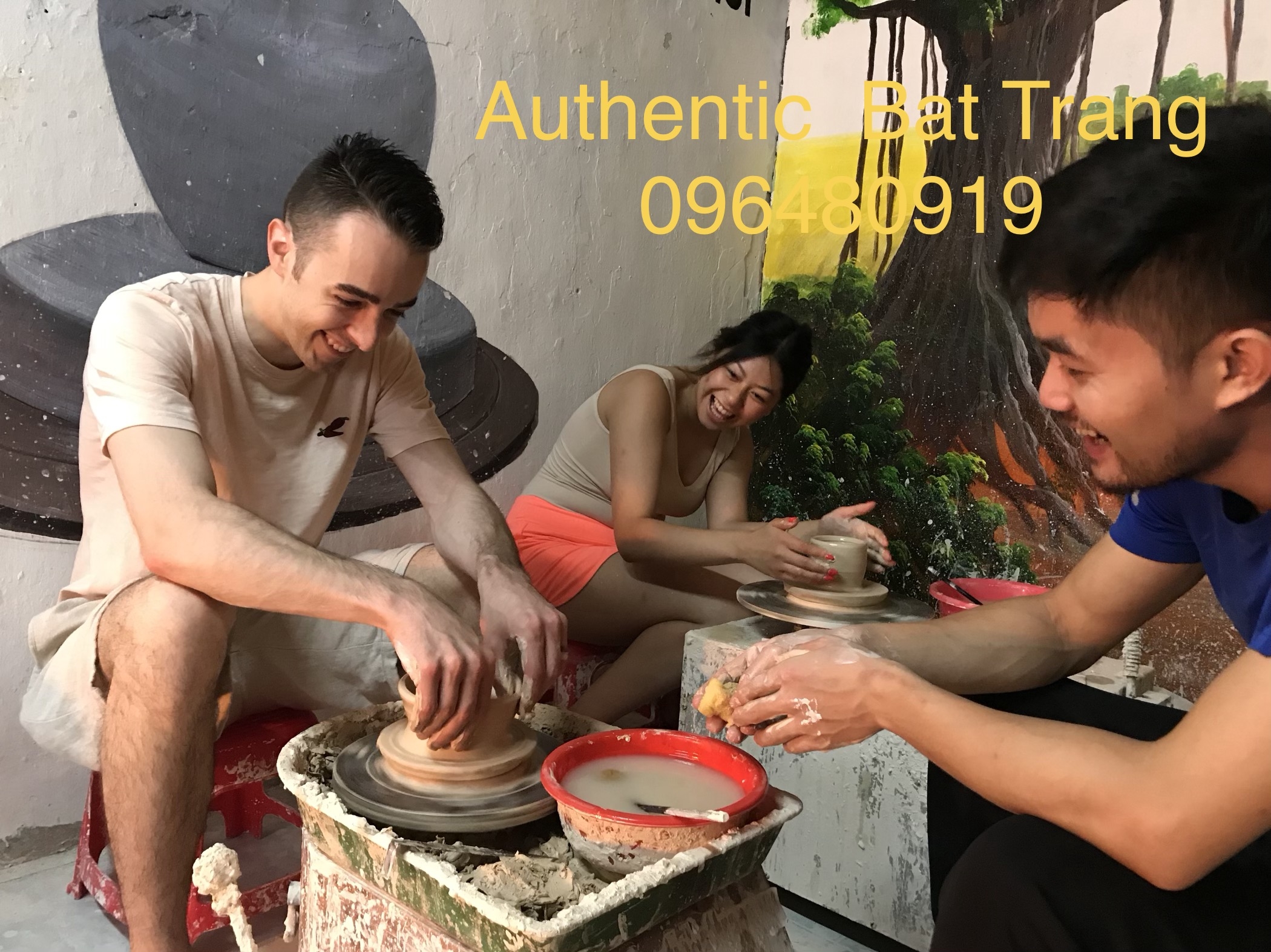 Experience bat trang pottery class in hanoi