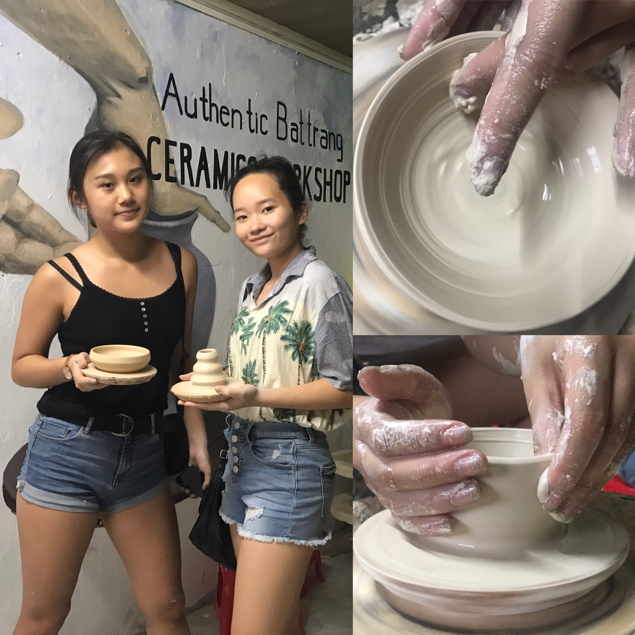 Lớp học làm gốm Bát Tràng ngay tại Hà Nội