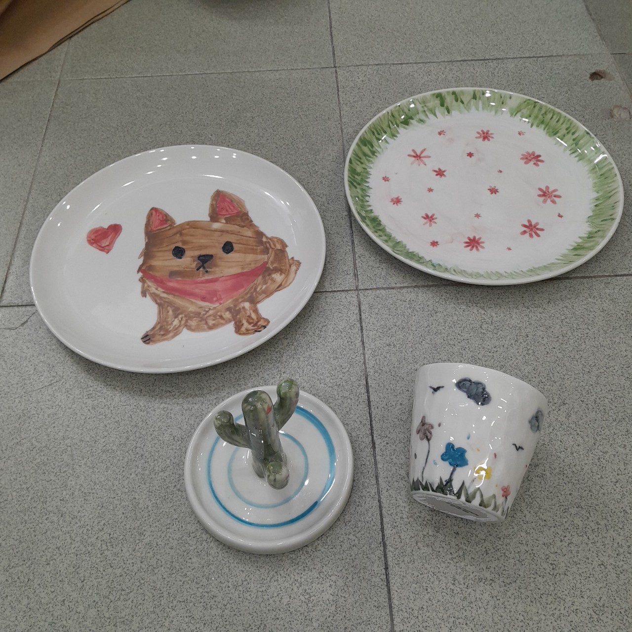 Ceramics painting workshop - best thing to do in hanoi