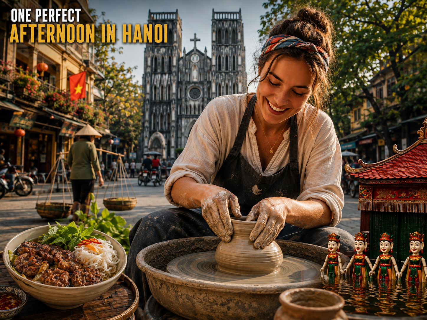 One Perfect Afternoon in Hanoi Old Quarter: Food, Pottery and Vietnamese Culture