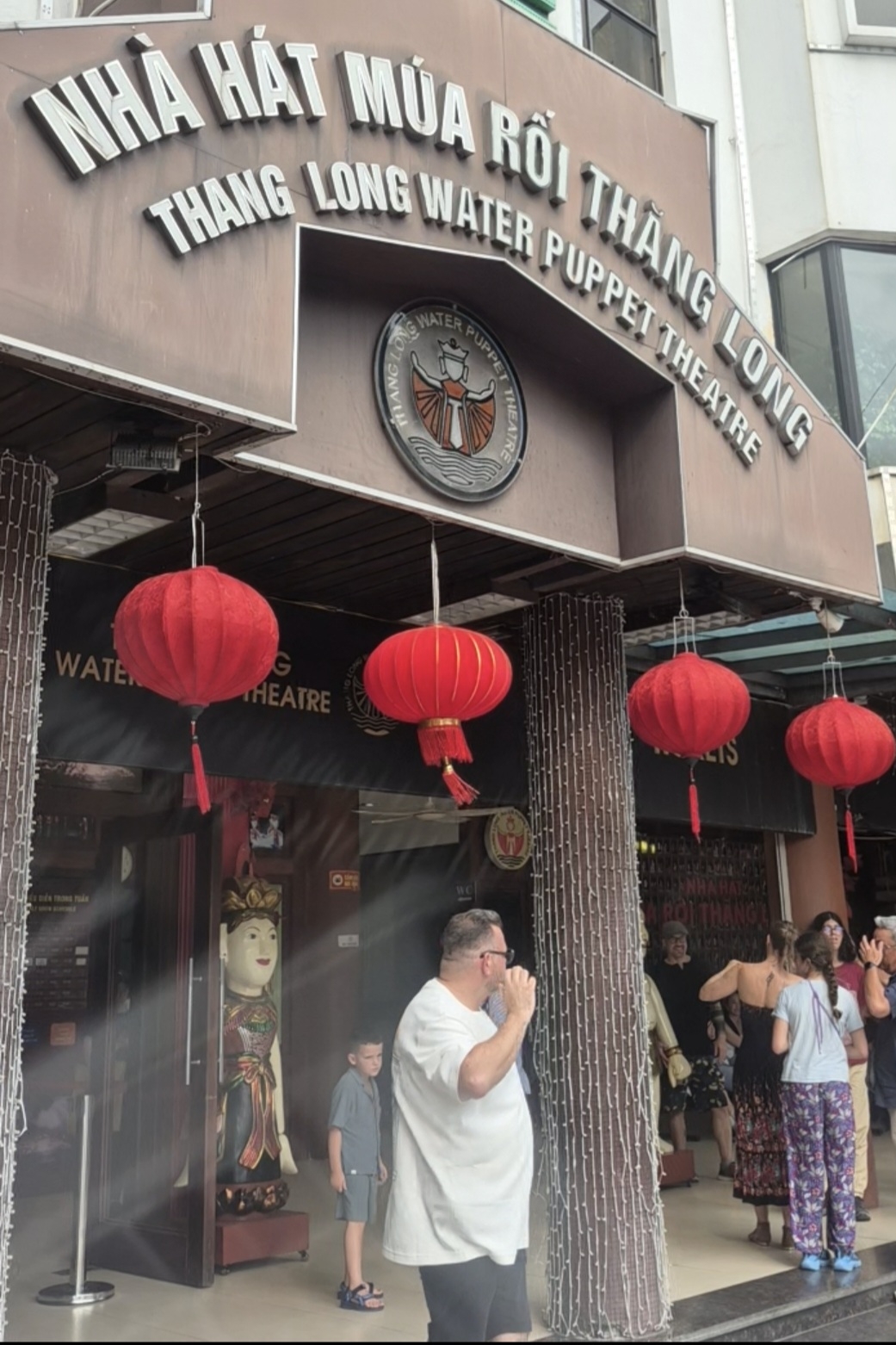 Thang Long Water Puppet Theatre near Hoan Kiem Lake