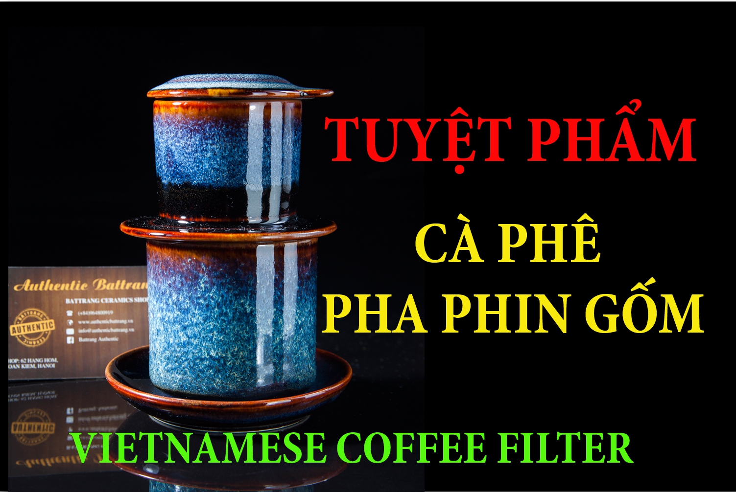 TUYỆT PHẨM CÀ PHÊ PHA PHIN GỐM - Hướng dẫn Cách pha cà phê phin gốm ngon tuyệt - Vietnamese coffee