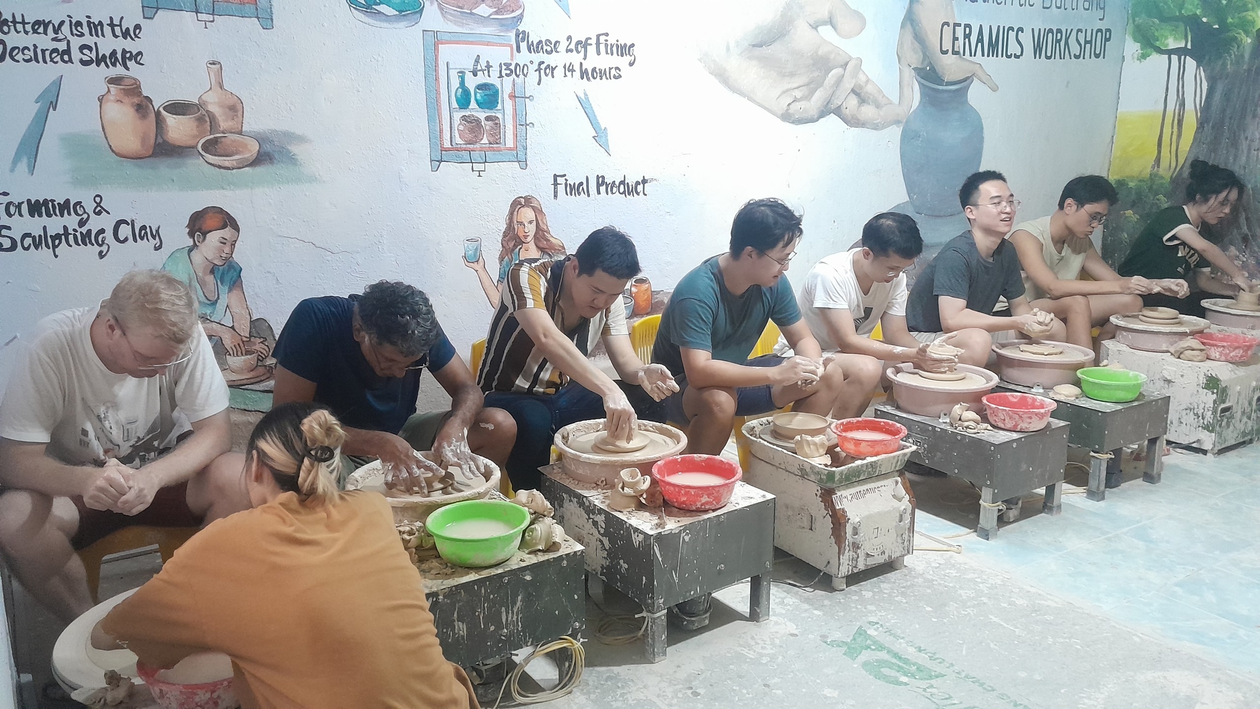 Chúng tôi đã làm gì?. để cải thiện lớp học làm gốm tại phố cổ Hà Nội và mang lại dịch vụ tốt nhất cho khách hàng.
