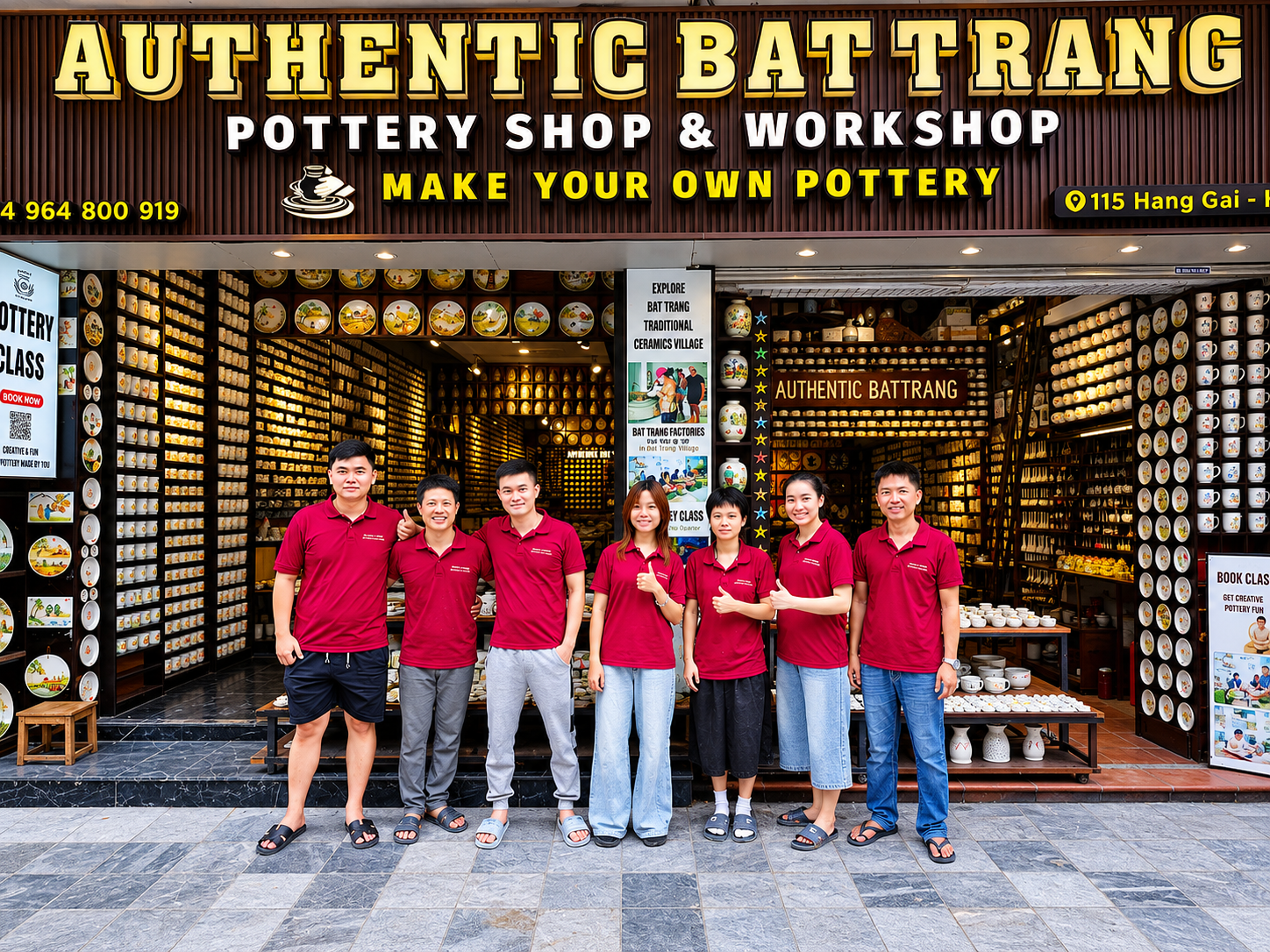 Authentic bat trang team