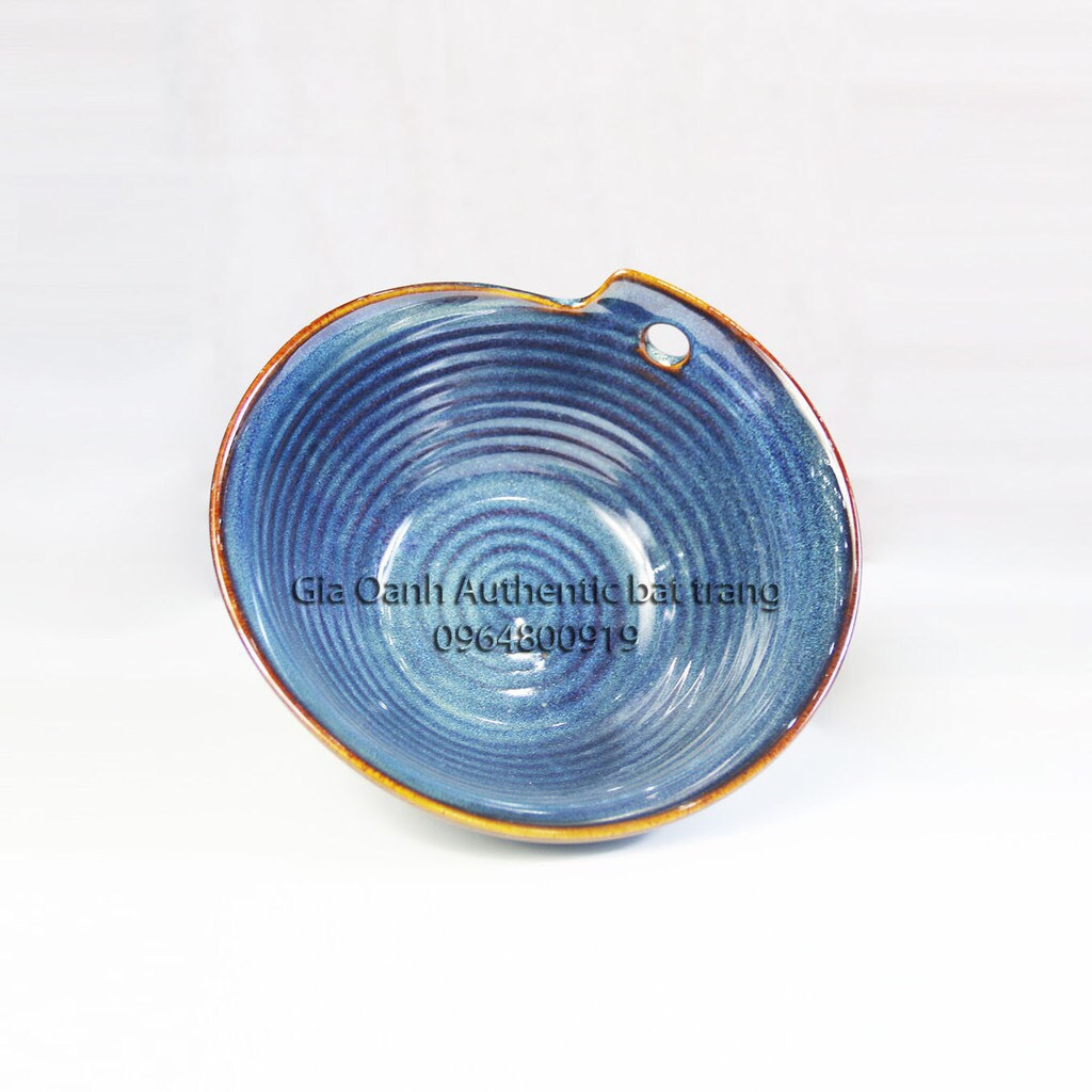 Japanes bowl style - Bát sứ gác đũa kiểu nhật 22cm*9cm- sản phẩm sản xuất tại xưởng gia oanh authentic bat trang