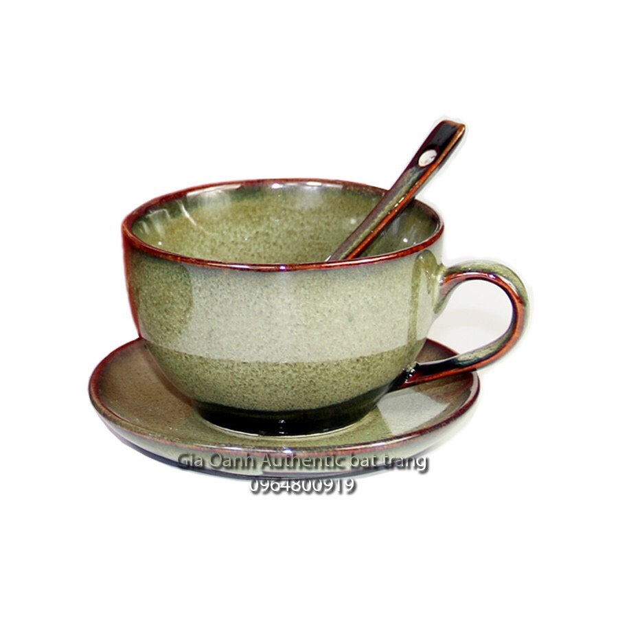 CAPPUCCINO CUPS  / High-class Enamel TEA DRINK - Specialized for restaurants, 5 * hotels - GIA OANH AUTHENTIC BAT TRANG