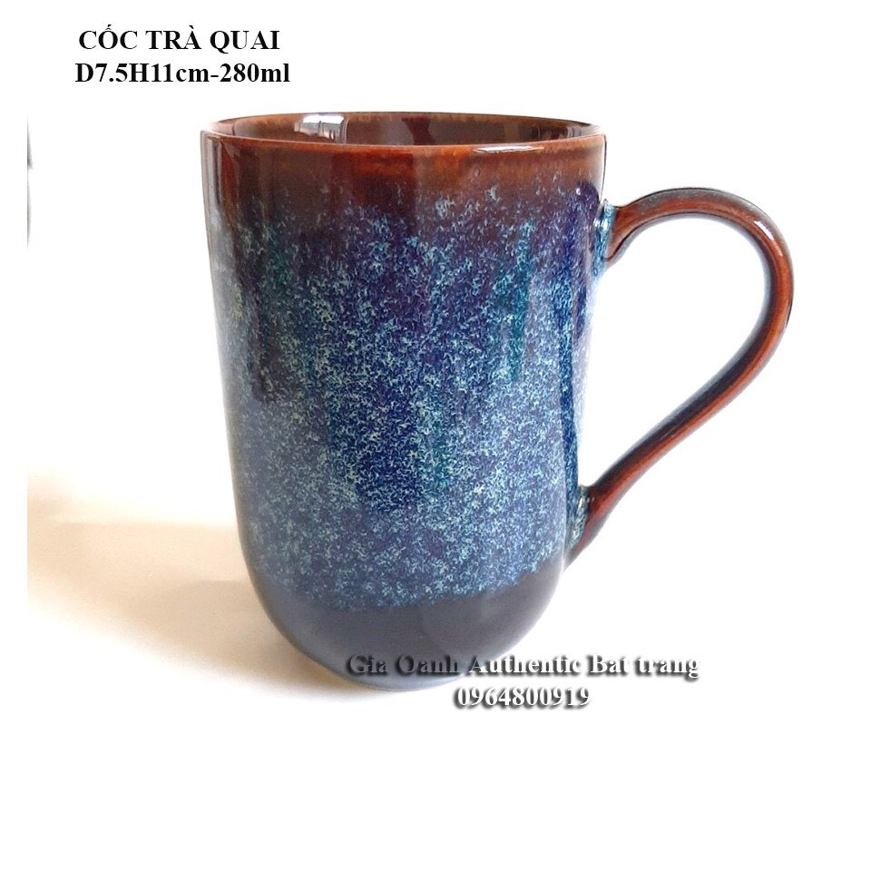 HIGHEST HIGH-QUALITY Enamel Enamel Tea Cup is the HOTTEST on the market today - Gia Oanh Authentic Bat Trang ceramics