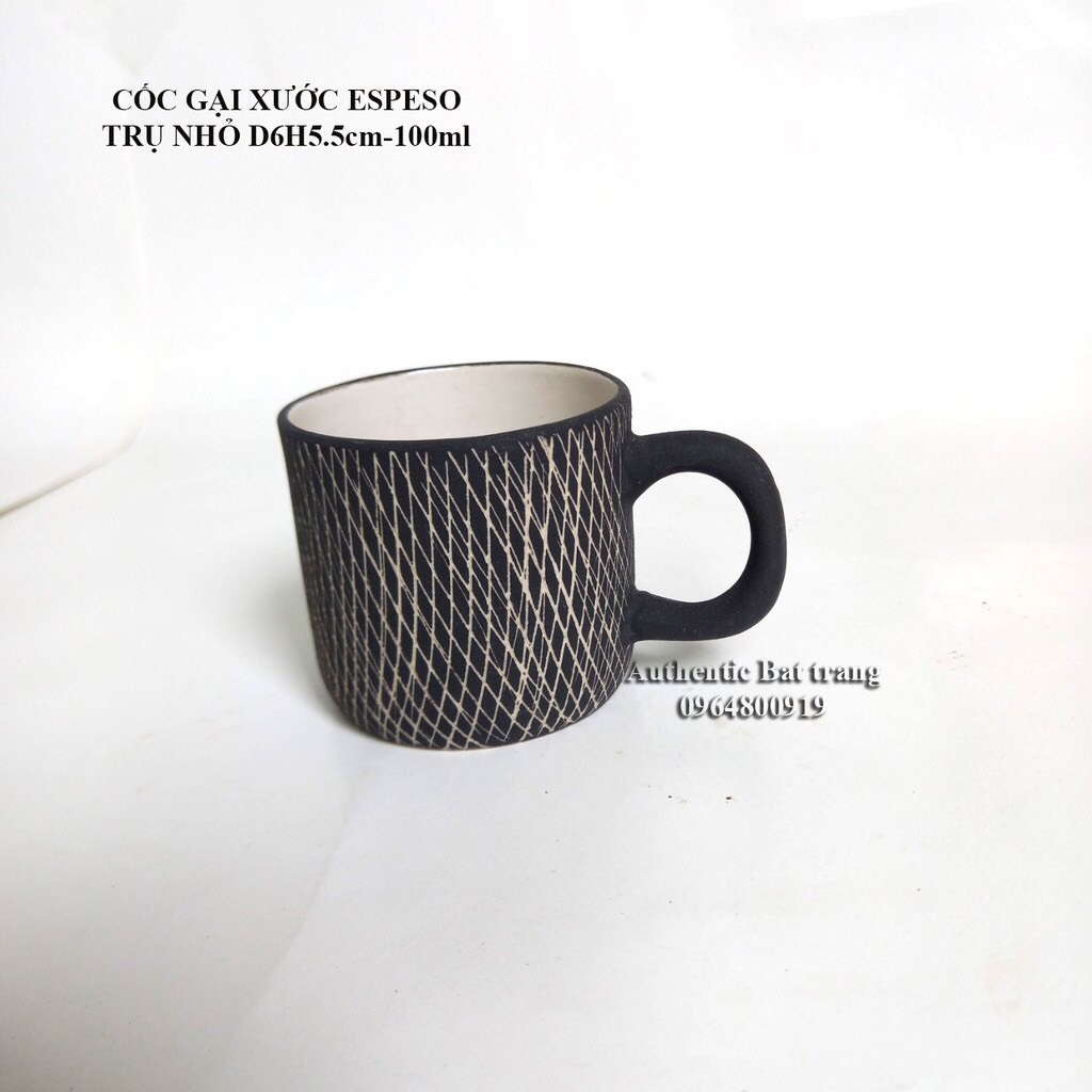 CỐC GẠI XƯỚC XUẤT ÂU - Phong cách độc lạ để thưởng thức trà, cà phê - Xưởng gốm sứ Authentic Bát trang