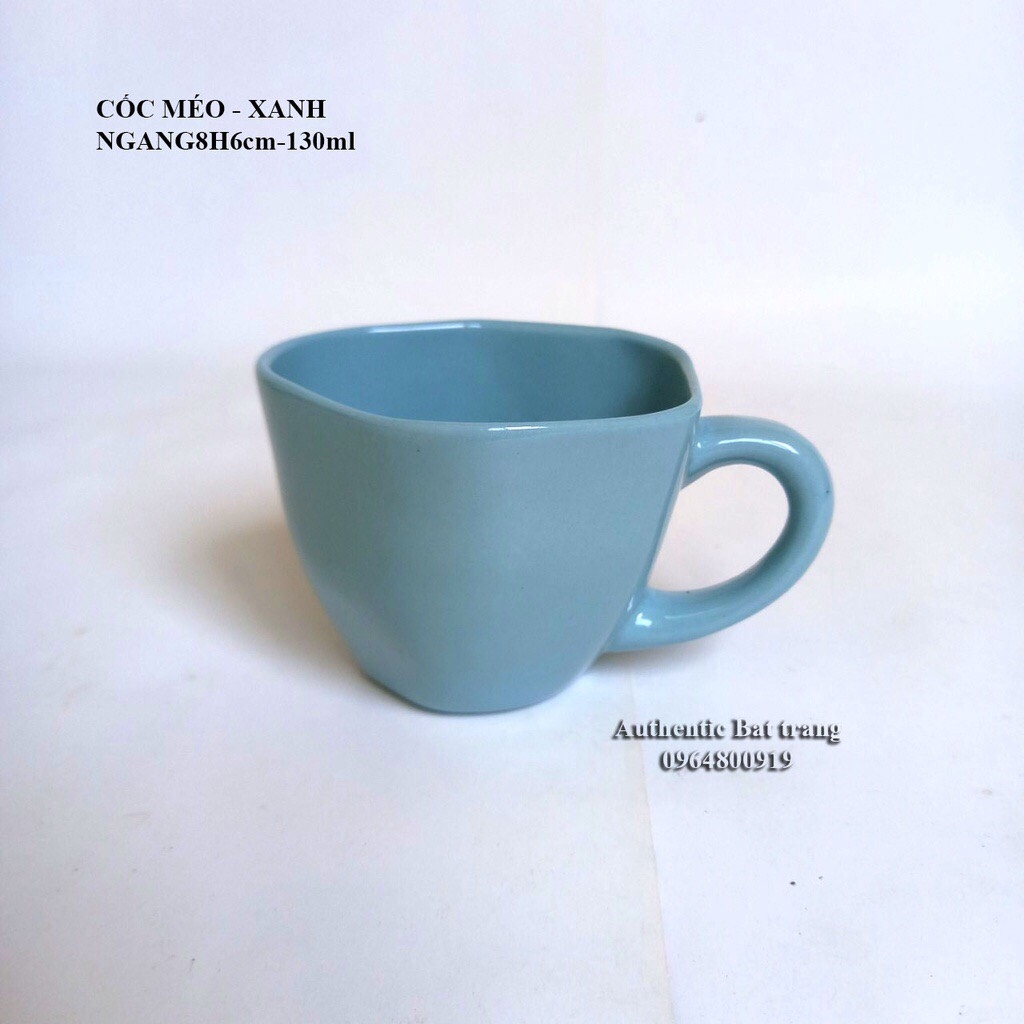 Distorted cup - Unique style for enjoying tea and coffee - Authentic Bat Trang ceramics