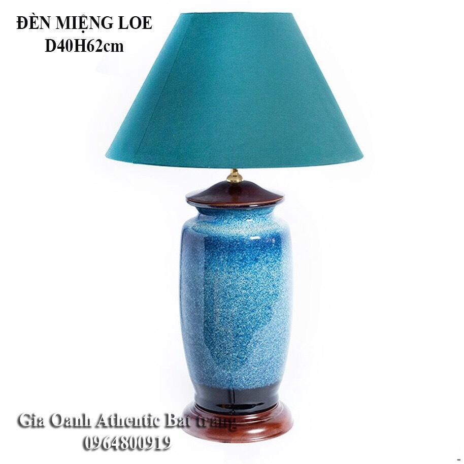 TABLE LAMP - High-quality ceramics - home decoration masterpieces - Gia Oanh Authentic Bat Trang ceramics