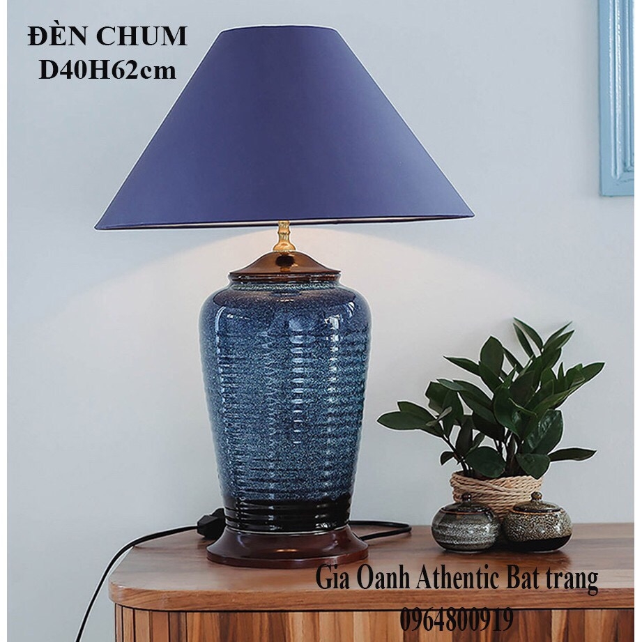 TABLE LAMP - High-quality ceramics - home decoration masterpieces - Gia Oanh Authentic Bat Trang ceramics