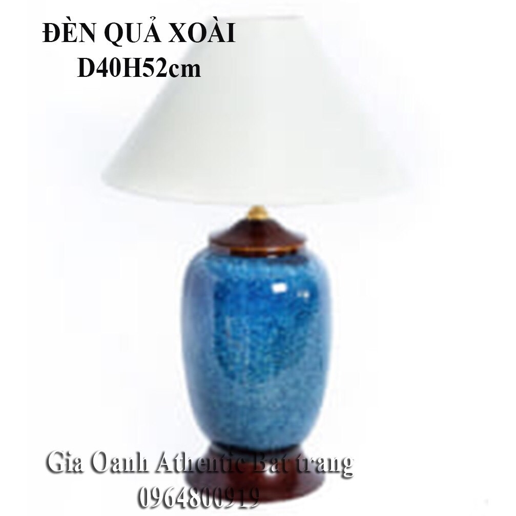 TABLE LAMP - High-quality ceramics - home decoration masterpieces - Gia Oanh Authentic Bat Trang ceramics