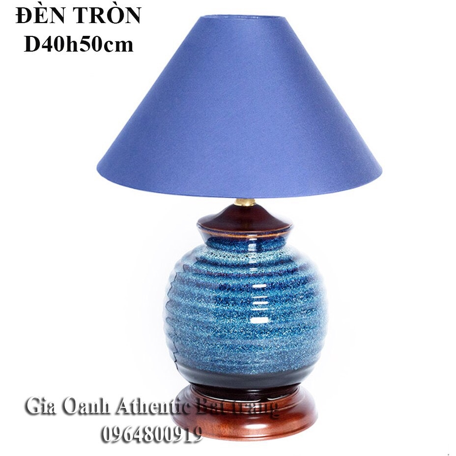 TABLE LAMP - High-quality ceramics - home decoration masterpieces - Gia Oanh Authentic Bat Trang ceramics