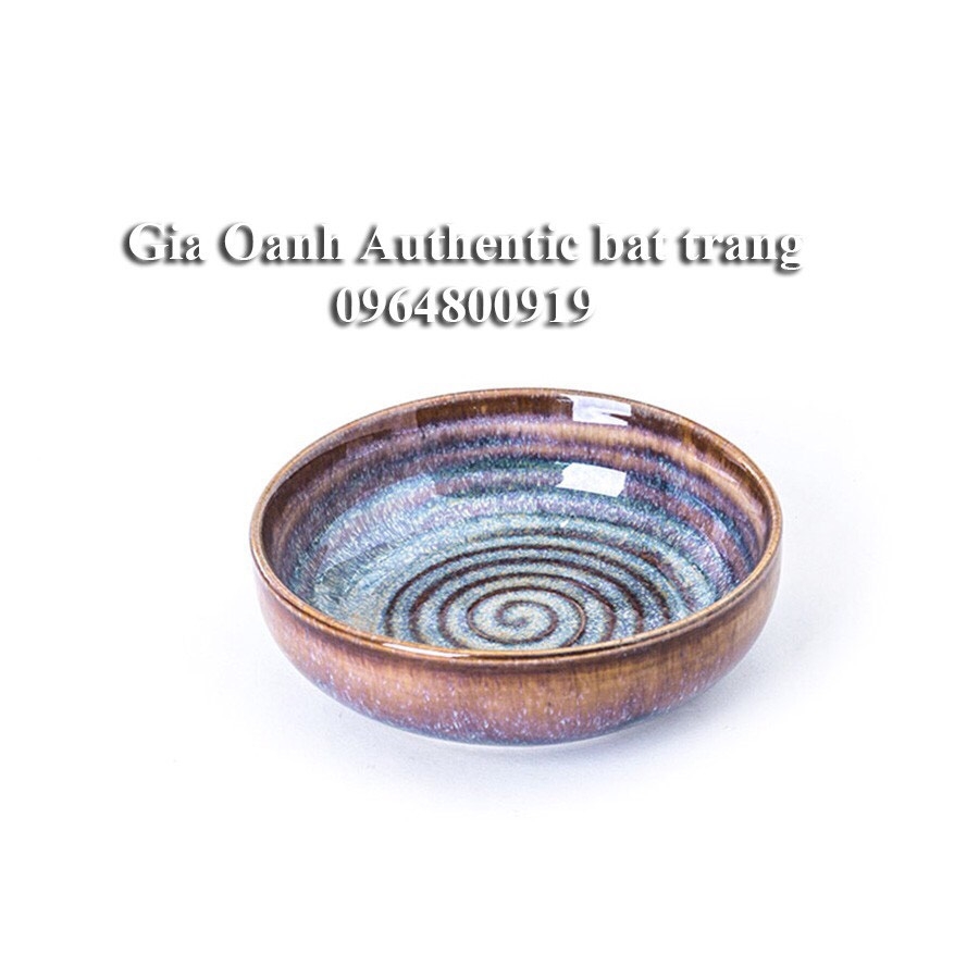 Shallow bowls (D17, D13cm) HIGH-QUALITY variable enamel - Gia Oanh Ceramic Factory Authentic bat page