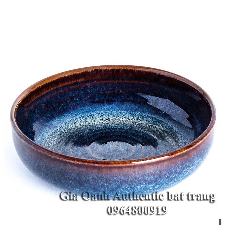 Shallow bowls (D17, D13cm) HIGH-QUALITY variable enamel - Gia Oanh Ceramic Factory Authentic bat page